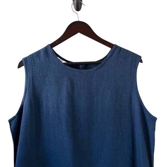 bryn Walker NEW Linen Long Tank & Long Full Wide Leg Pants In Perugia Size M/S - Picture 3 of 16